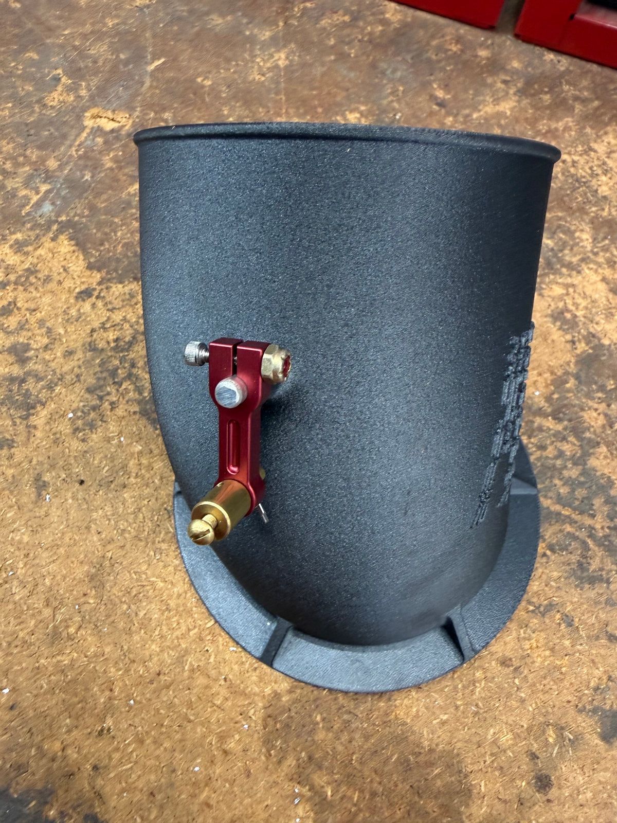 Baffle Duct 5 IN. W/ Butterfly Valve
