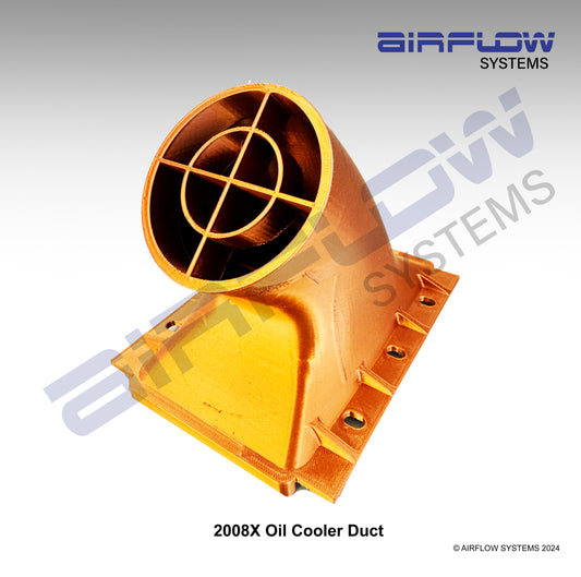 2008X Oil Cooler Duct