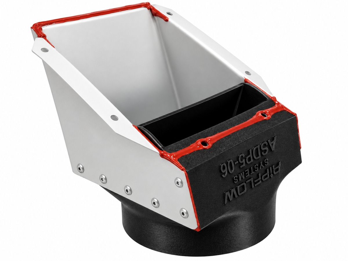 ASDP5-06 Oil Cooler Inlet Duct – 5" SCAT Tubing Adapter for Vans RV-14 and 14A