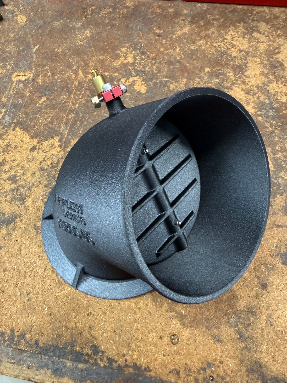 Baffle Duct 5 IN. W/ Butterfly Valve
