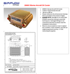 2006X X-Series Aircraft Oil Cooler